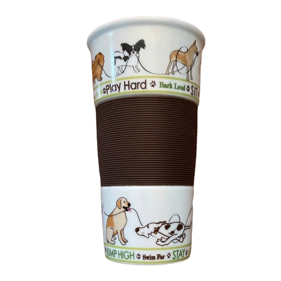 Dog Lover Tall Ceramic Mug by DEI - Picture 3 of 6